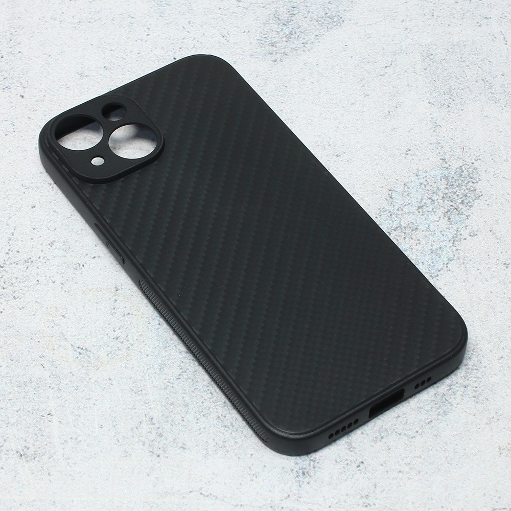Maska/Futrola Carbon fiber za iPhone 14 6.1 crna