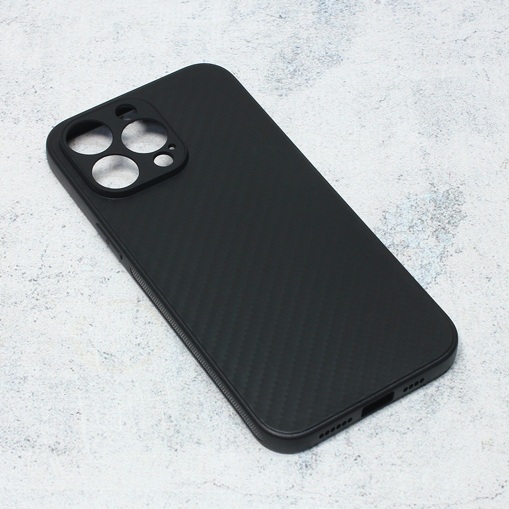 Maska/Futrola Carbon fiber za iPhone 14 Pro Max 6.7 crna