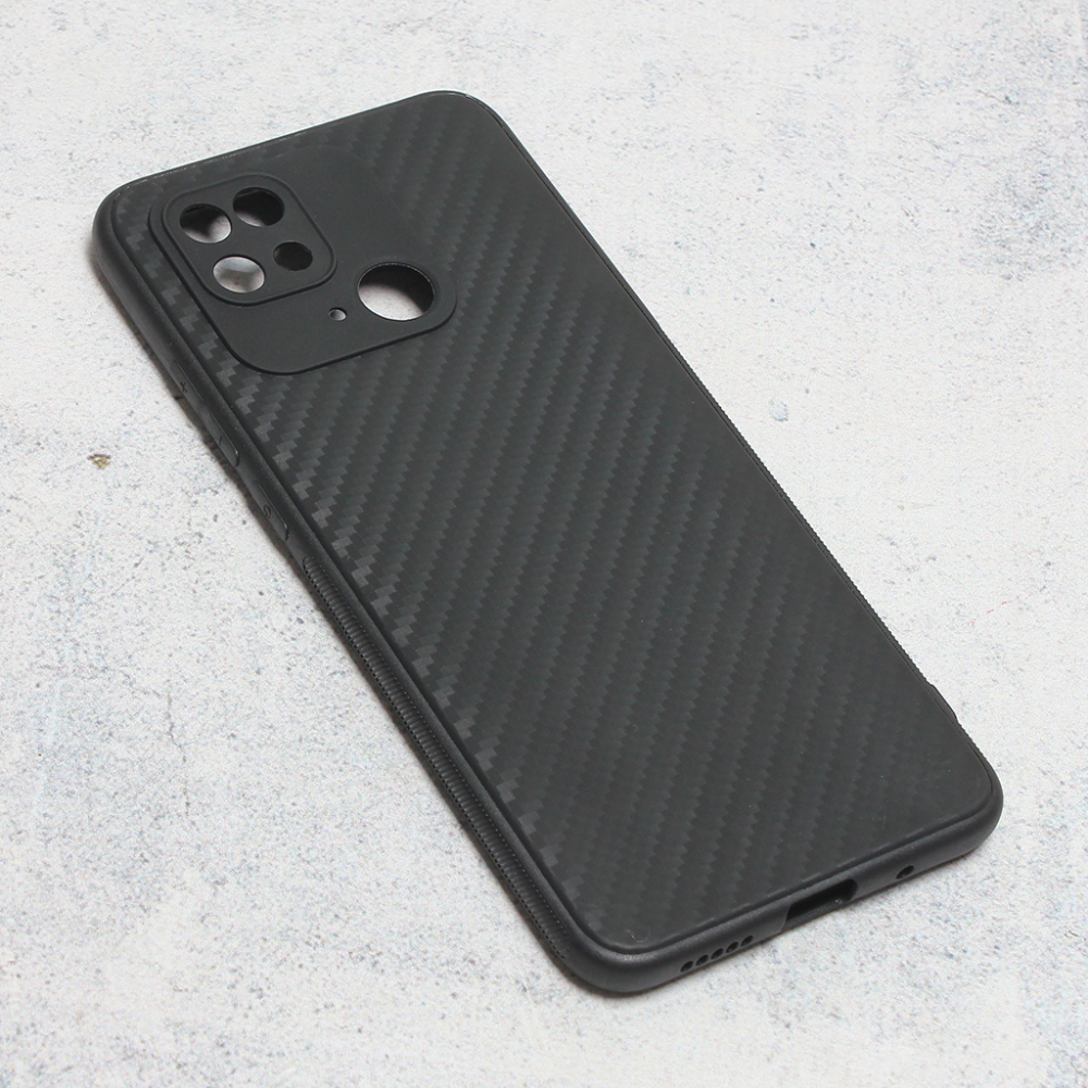 Maska/Futrola Carbon fiber za Xiaomi Redmi 10C crna