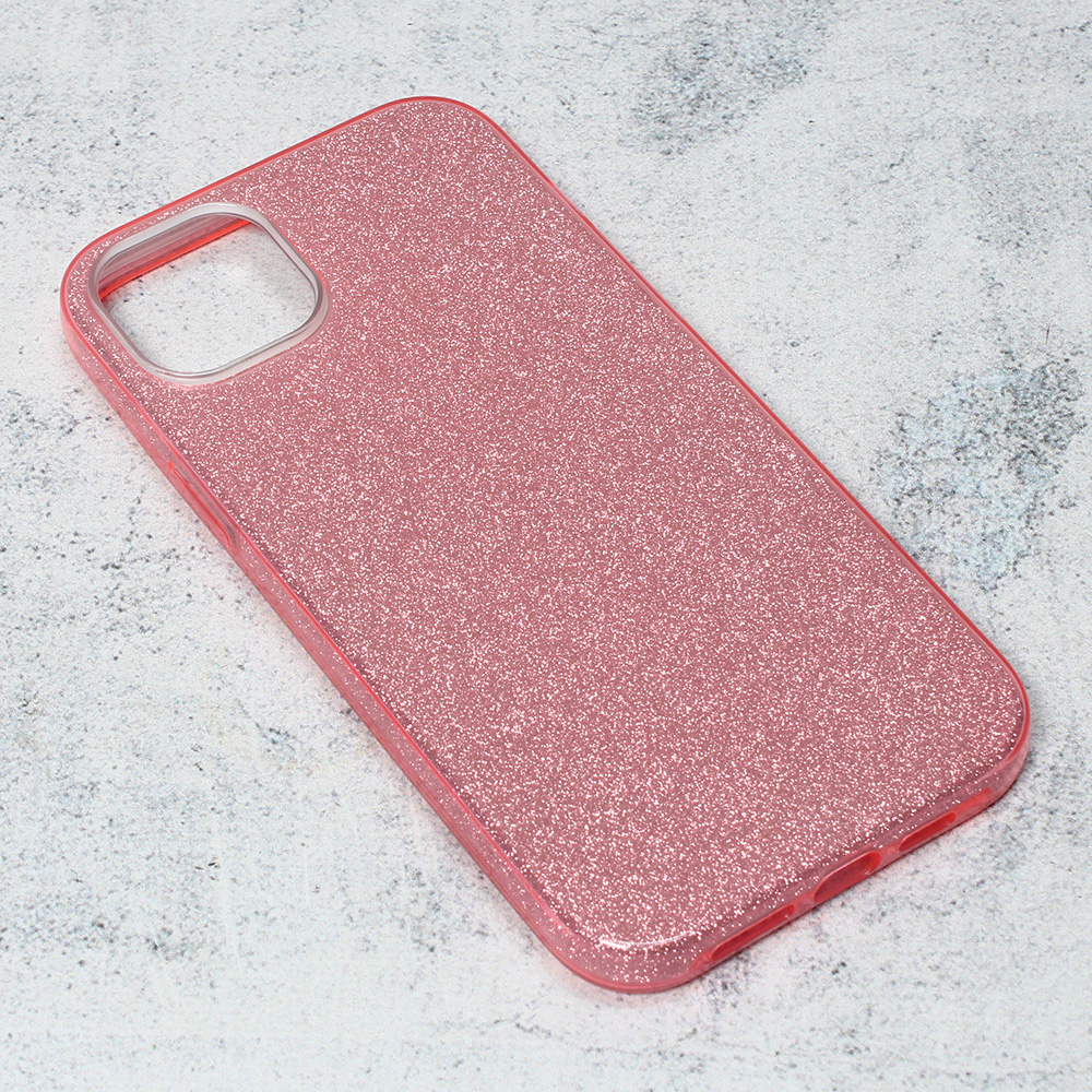 Maska/Futrola Crystal Dust za iPhone 14 6.7 Plus roze