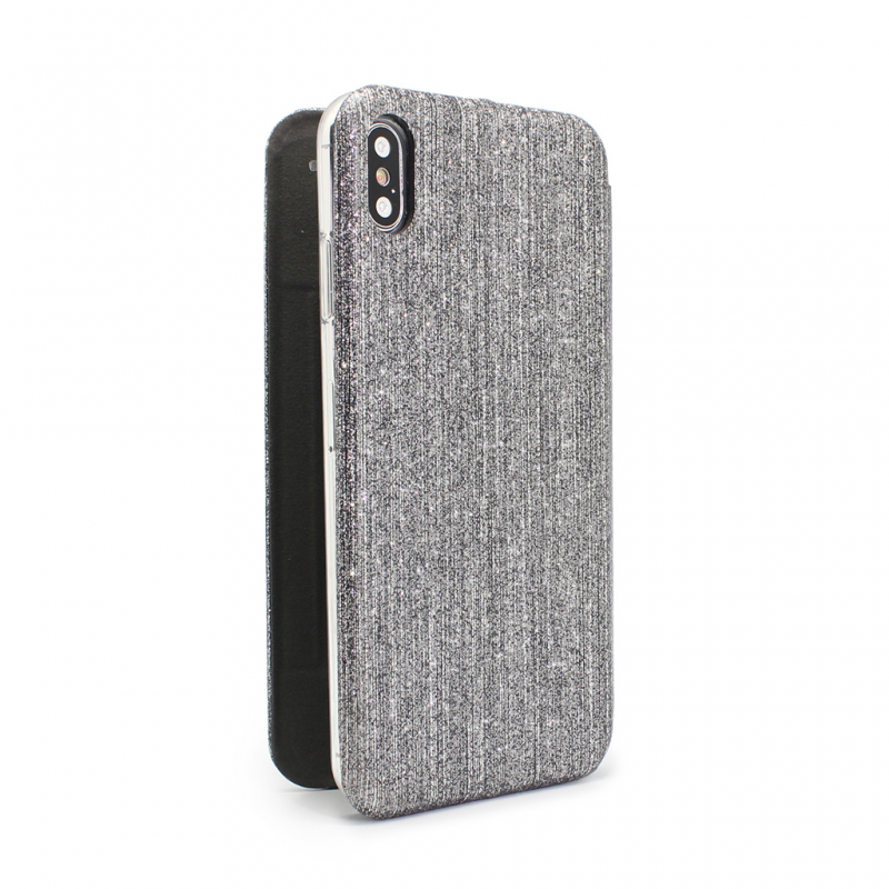 Maska/Futrola Flip Crystal za iPhone XS Max crna