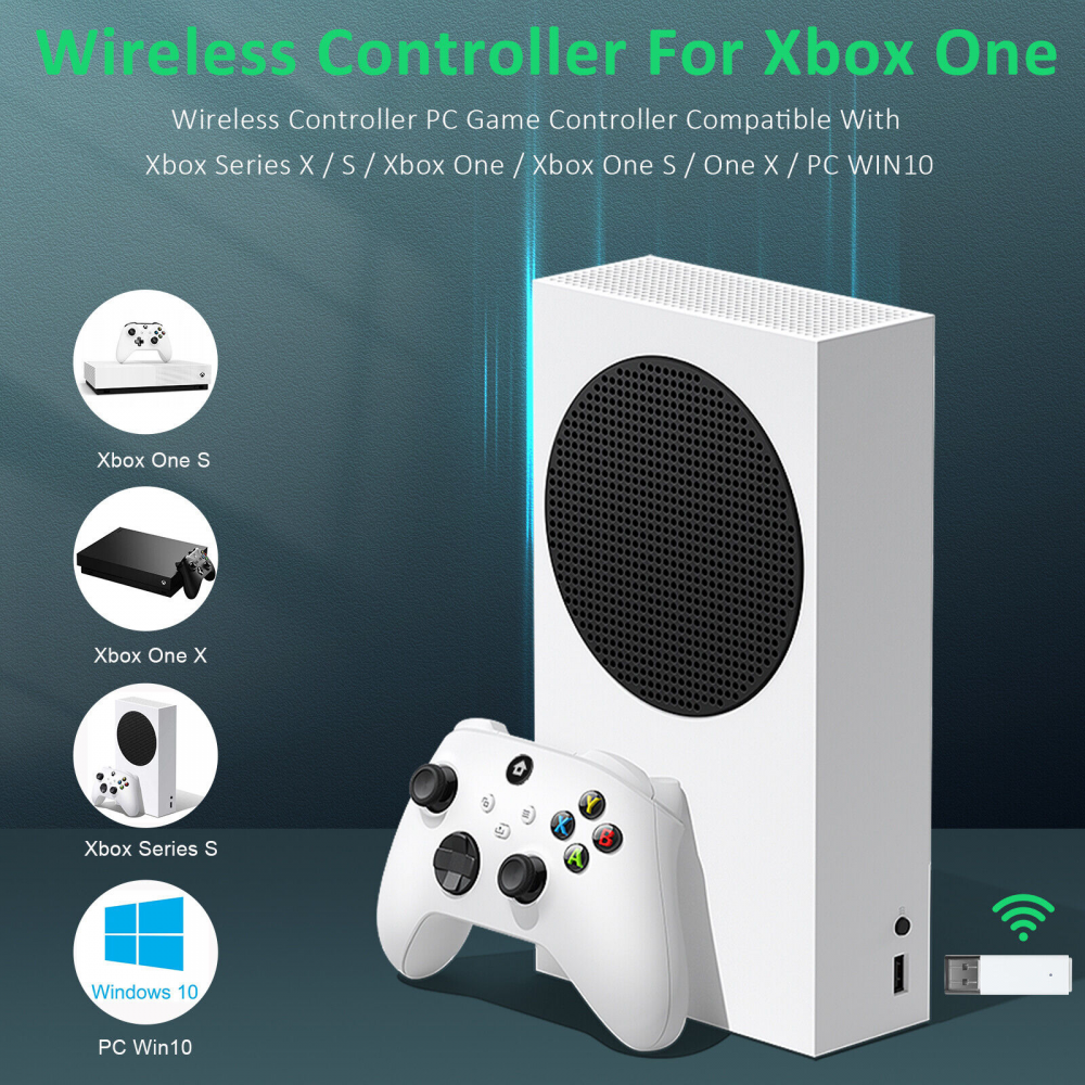 Joypad WIFI kontroler za XBOX One, XBOX X series, PC Windows, PS 3 crni - Image 14