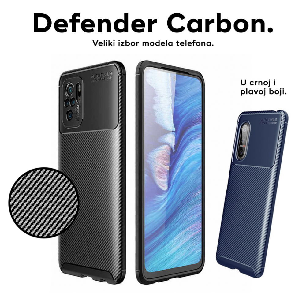 Maska/Futrola Defender Carbon za Xiaomi Redmi Note 13 Pro Plus (EU) crna - Image 2