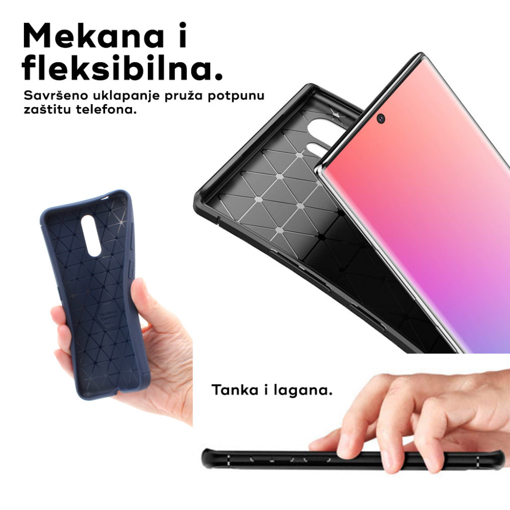 Maska/Futrola Defender Carbon za Xiaomi Redmi Note 13 Pro Plus (EU) crna - Image 4