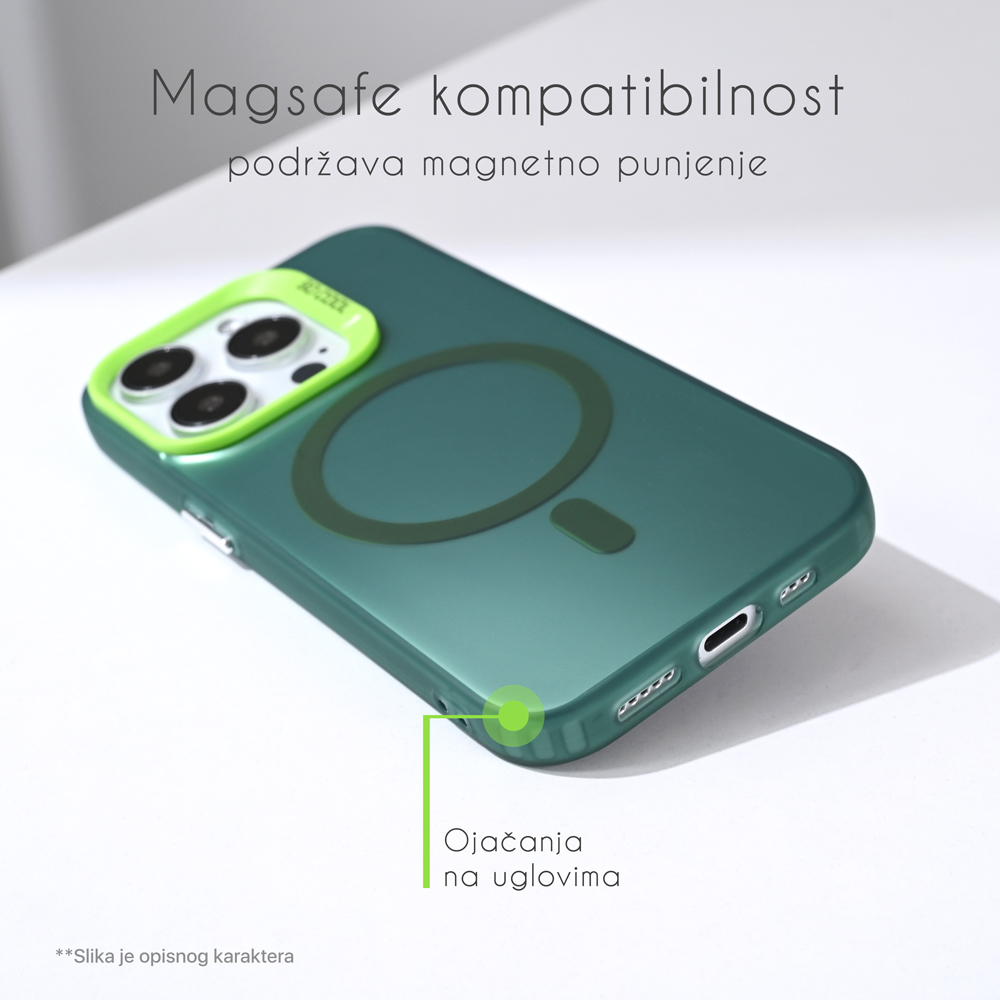 Maska/Futrola Magsafe Clear za Samsung A156B Galaxy A15 5G srebrna - Image 4