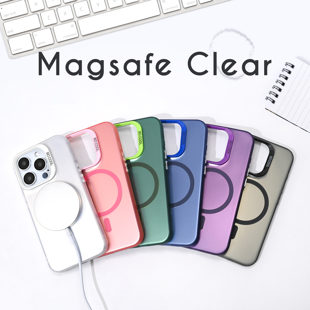 Maska/Futrola Magsafe Clear za Samsung A156B Galaxy A15 5G srebrna