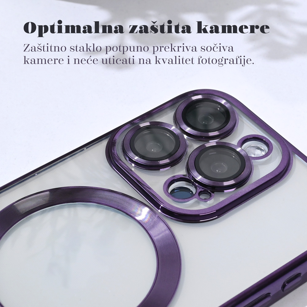 Maska/Futrola Magsafe Lux za iPhone 16 6.1 roze - Image 4