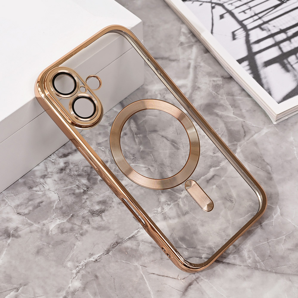 Maska/Futrola Magsafe Lux za iPhone 16 6.1 zlatna