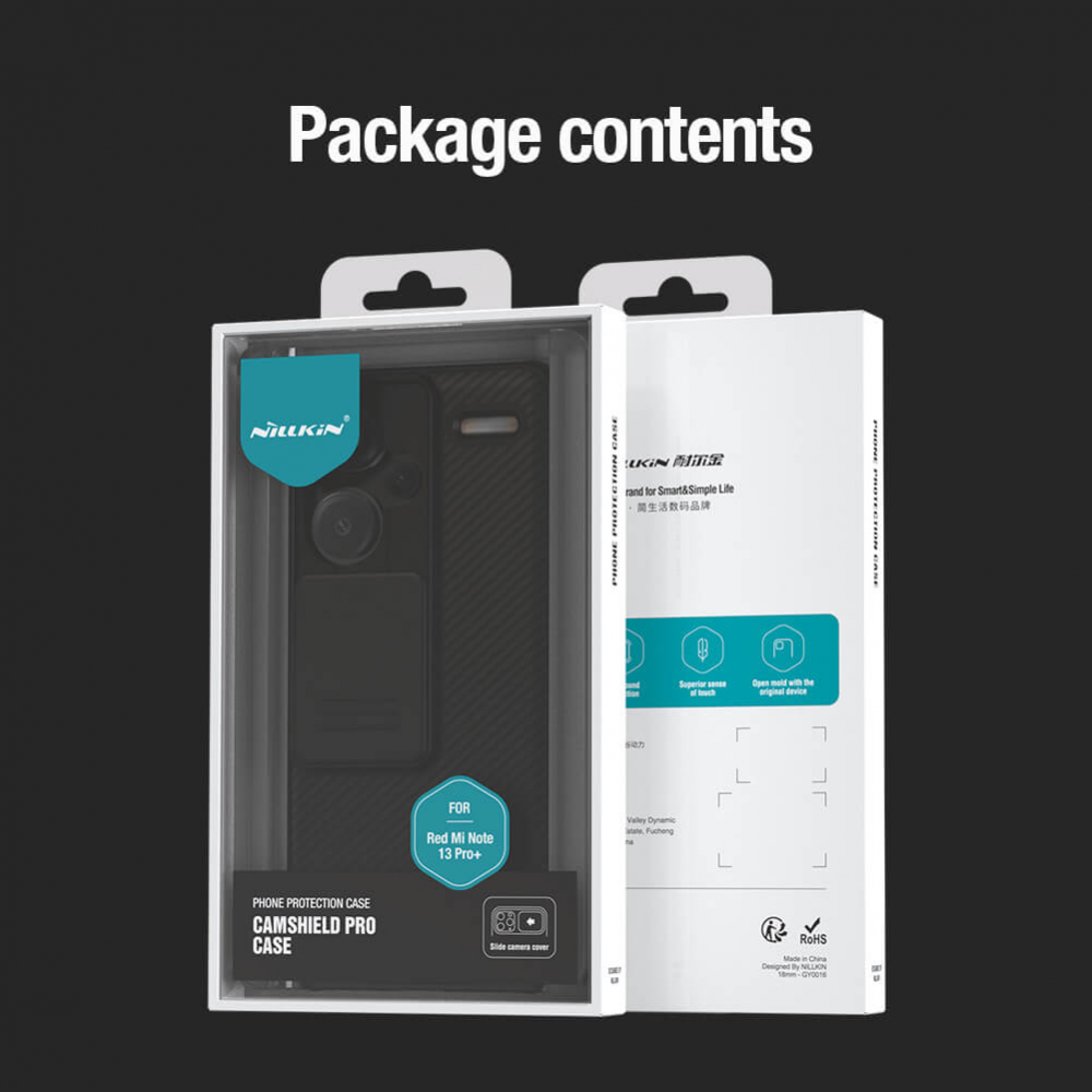 Maska/Futrola Nillkin CamShield Pro za Xiaomi Redmi Note 13 Pro Plus crna - Image 12