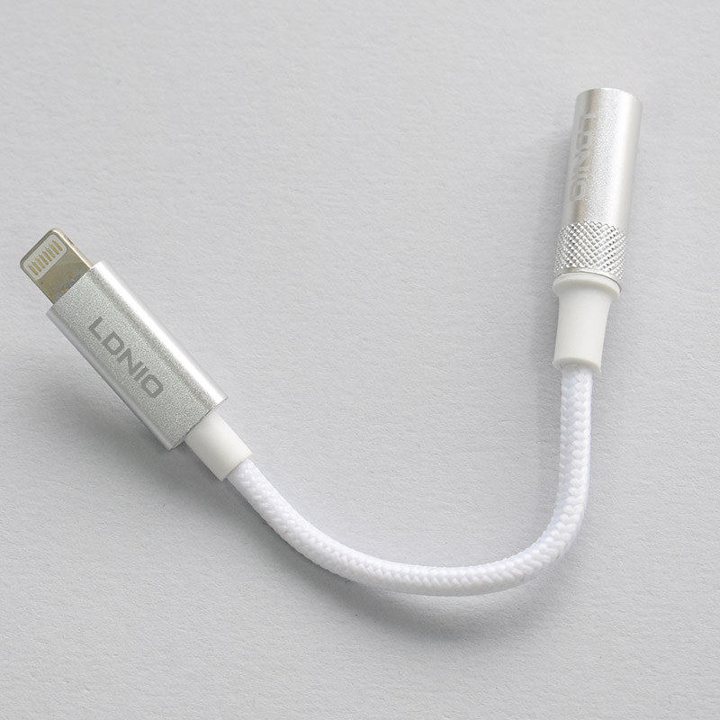 Adapter LDNIO LSY80i za slusalice iPhone Lightning na 3.5mm beli - Image 5