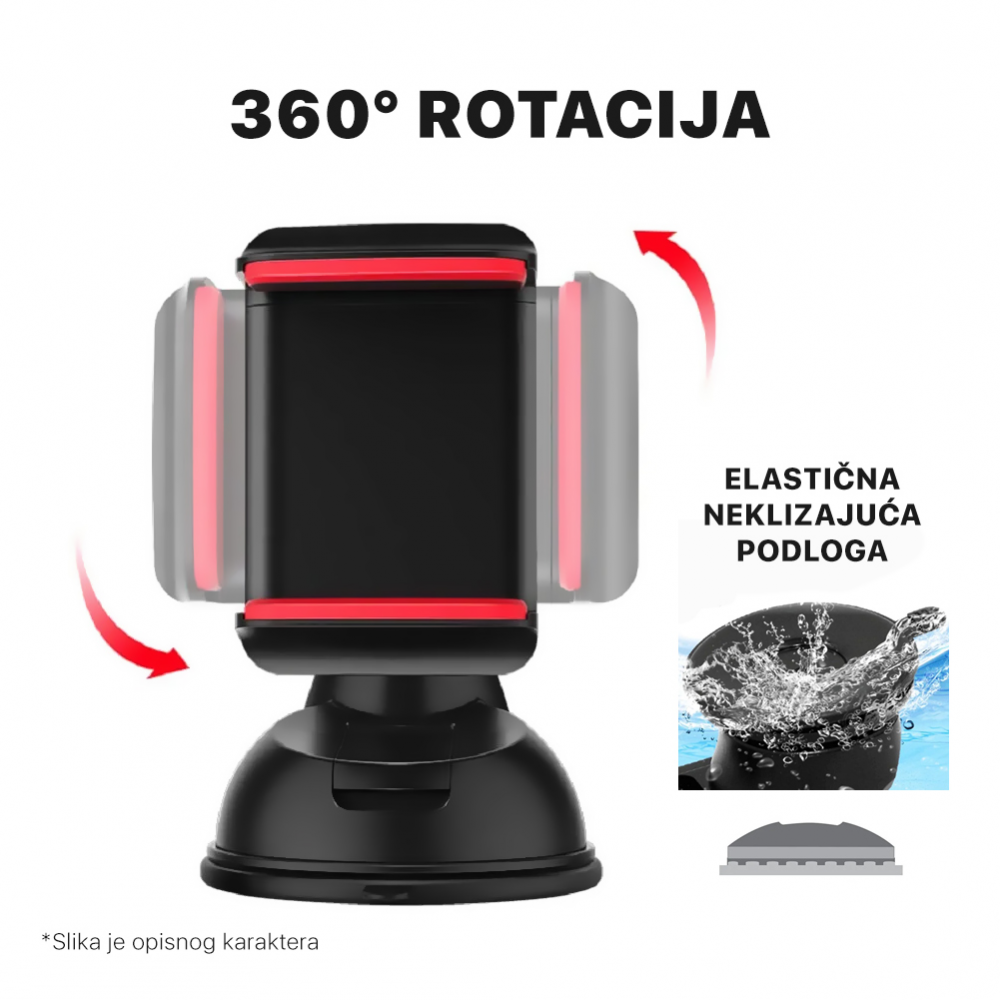 Auto stalak VCS-0103 pink - Image 3