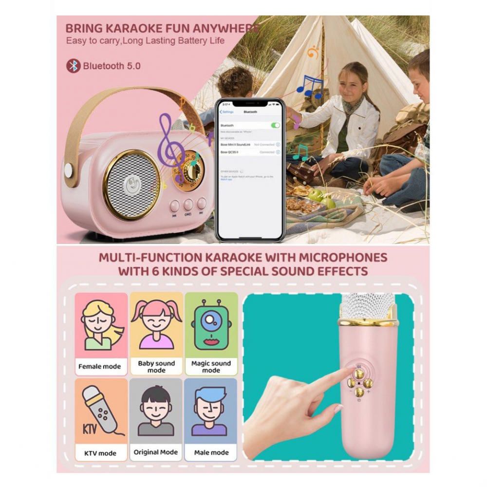 Bluetooth zvucnik c20plus beli - Image 11