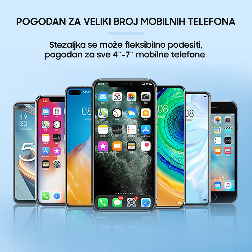 Drzac za mobilni telefon za auto-suncobran - Image 5