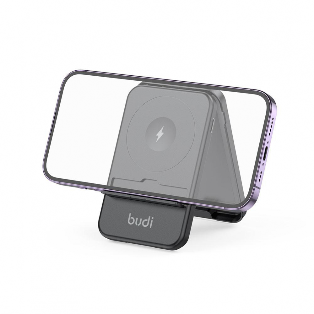 Multifunkcionalni box wireless punjac Budi Magsafe 15W 14 u 1 crni - Image 4