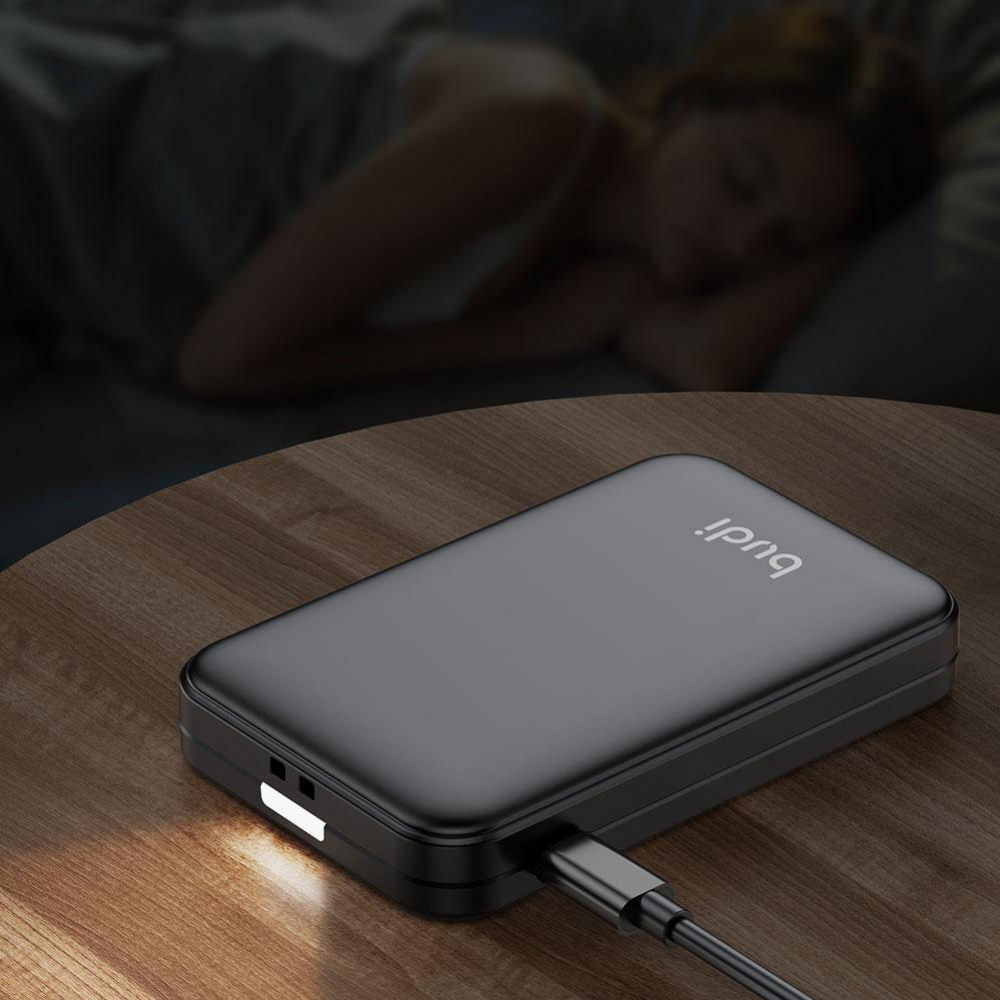 Multifunkcionalni box wireless punjac Budi Magsafe 15W 14 u 1 crni - Image 7