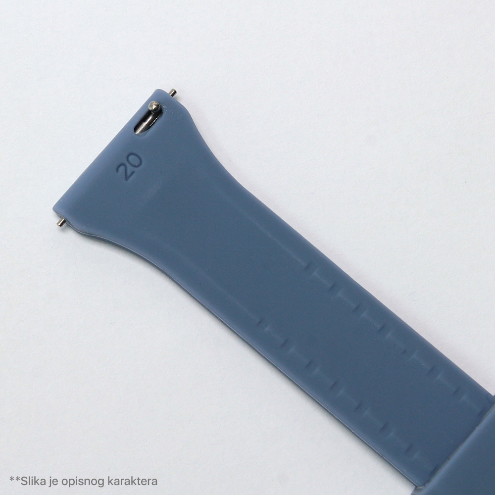 Narukvica flat za smart watch Samsung 4, 5 20mm ljubicasta - Image 3