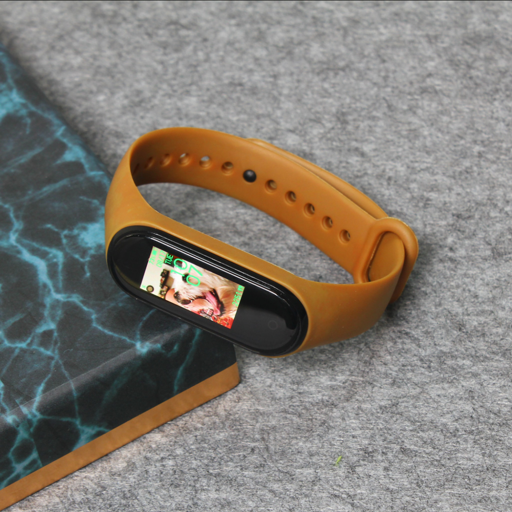 Narukvica za smart watch Xiaomi Mi Band M3/M4 braon - Image 3