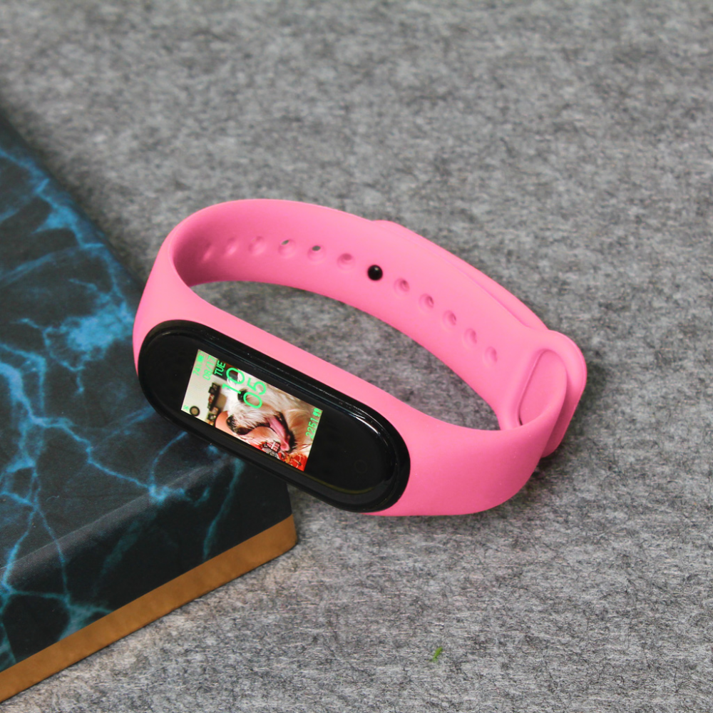 Narukvica za smart watch Xiaomi Mi Band M3/M4 pink - Image 3