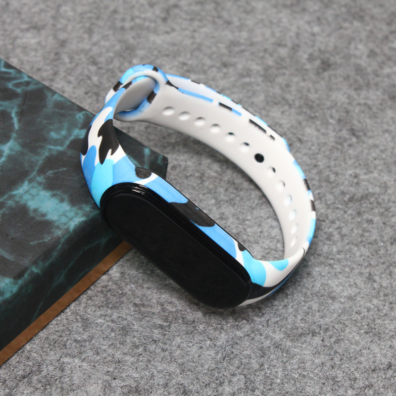 Narukvica za smart watch Xiaomi Mi Band M5/M6 army plava - Image 4