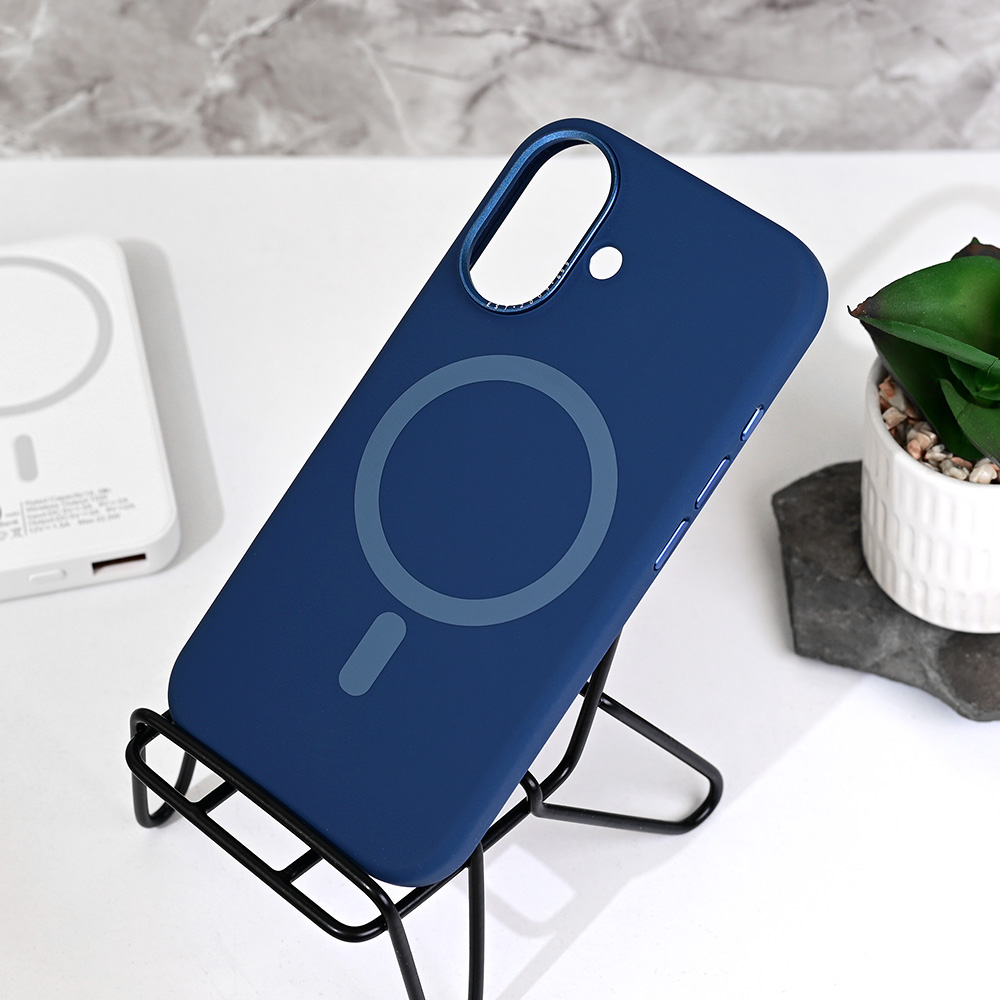 Maska/Futrola Magsafe Matte Color iPhone 16 6.1 tamno plava - Image 8