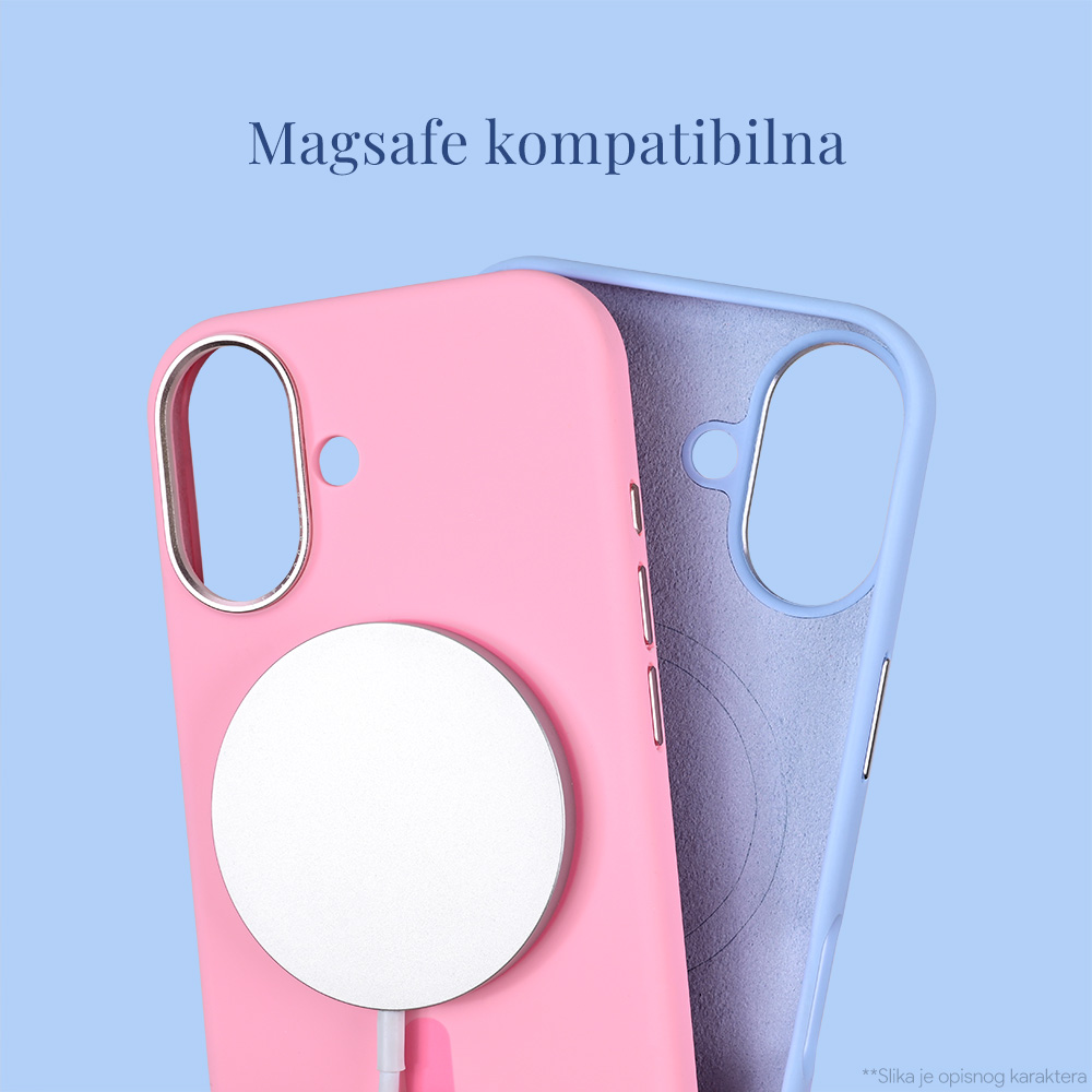 Maska/Futrola Magsafe Matte Color iPhone 16 6.1 tamno plava - Image 3