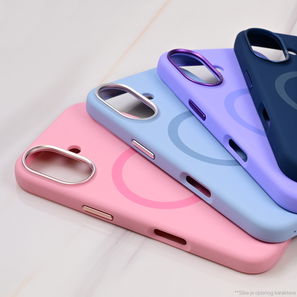 Maska/Futrola Magsafe Matte Color iPhone 16 6.1 tamno plava - Image 5