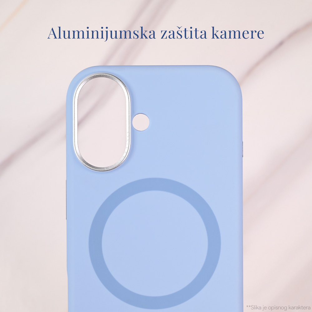 Maska/Futrola Magsafe Matte Color iPhone 16 6.1 tamno plava - Image 4