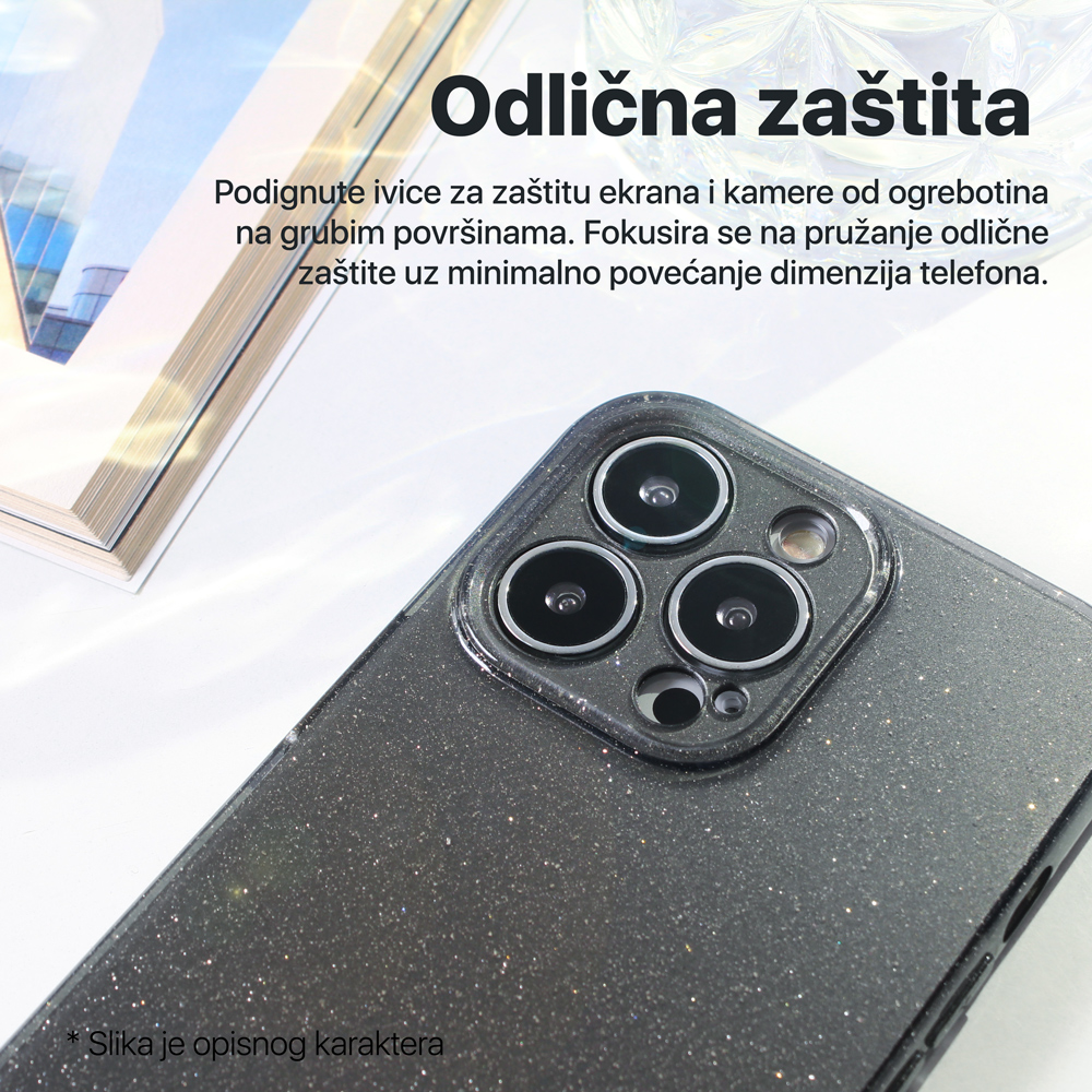 Maska/Futrola Sparkle Dust za Samsung A156B Galaxy A15 5G svetlo plava - Image 3
