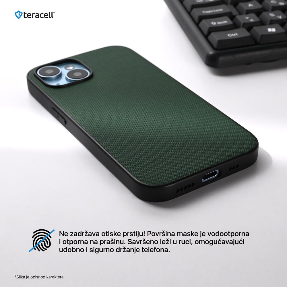 Maska/Futrola Teracell Scrub za Xiaomi Redmi Note 13 Pro Plus crna - Image 3