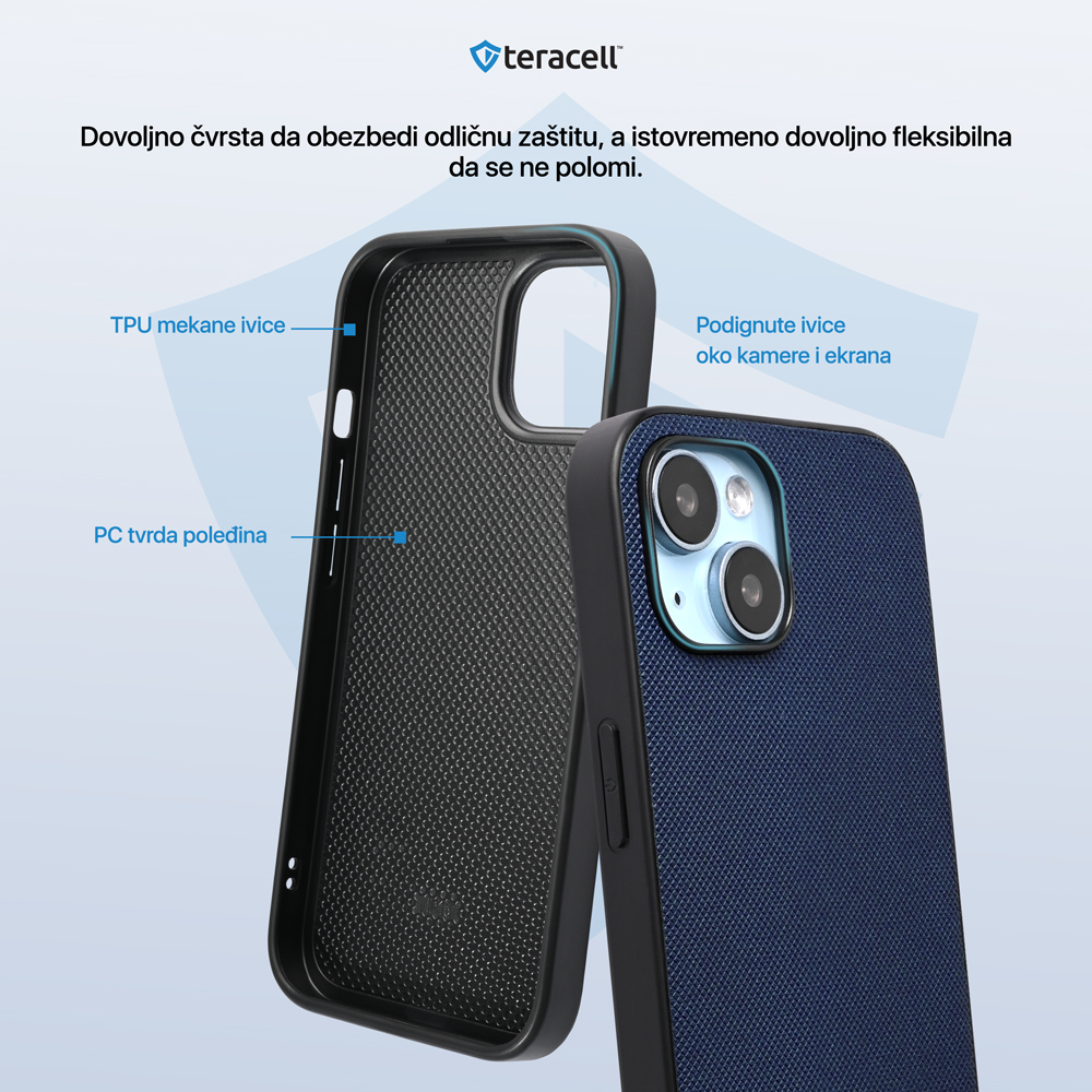 Maska/Futrola Teracell Scrub za Xiaomi Redmi Note 13 Pro Plus crna - Image 2