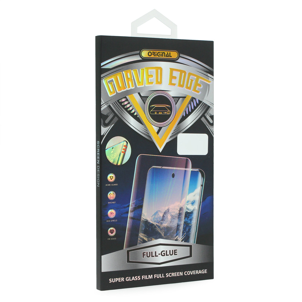 Zastitno staklo Tempered Glass full glue za Xiaomi Redmi Note 14 Pro Plus zakrivljeni crni