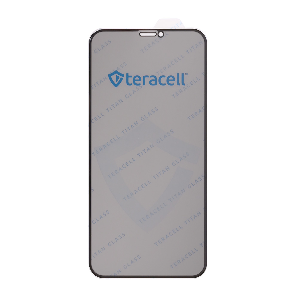 Zastitno staklo Tempered Glass Privacy Teracell Titan 2.5D za iPhone 13/13 Pro/14/16e/17e 6.1 crni - Image 2
