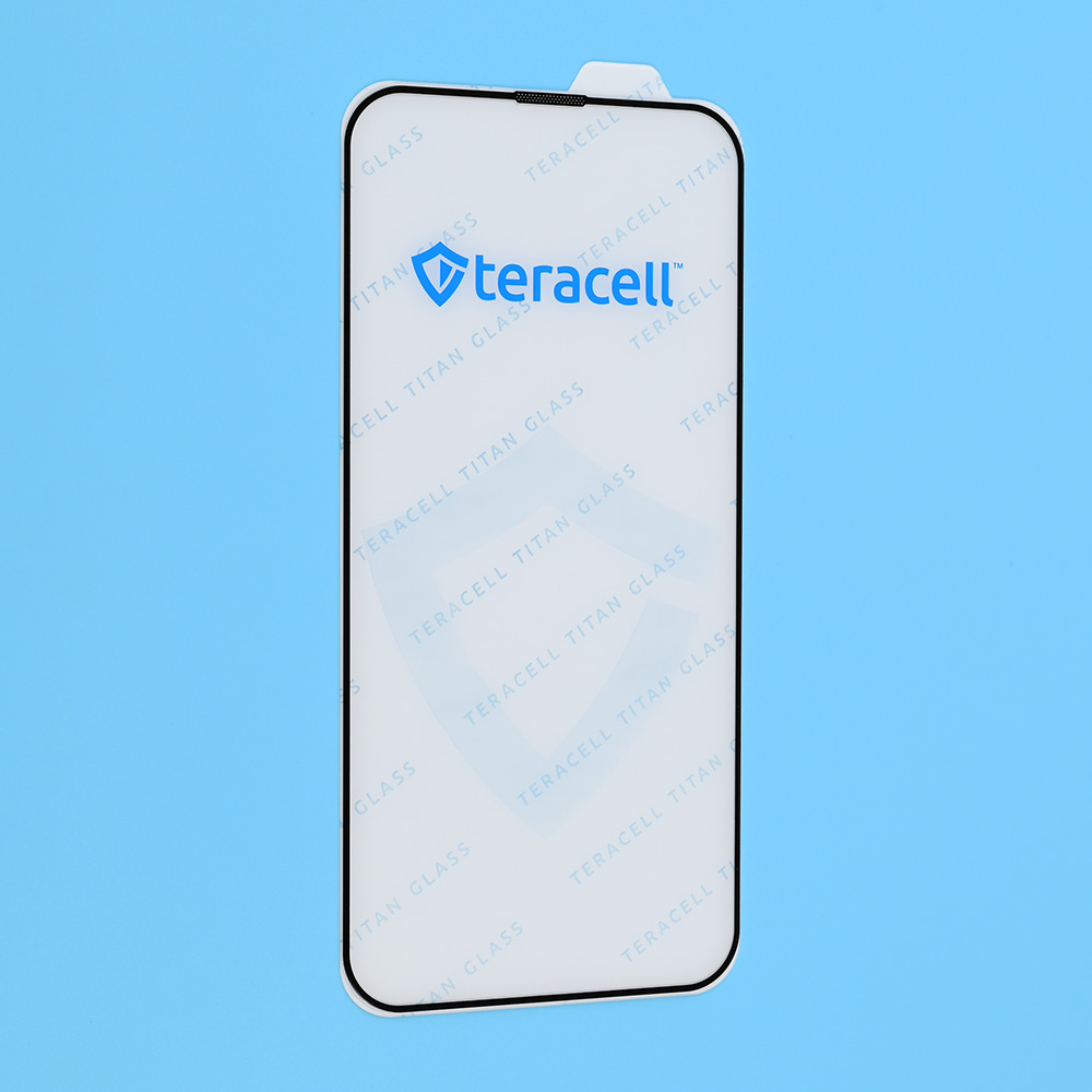 Zastitno staklo Tempered glass Teracell Titan 2.5D za iPhone 13/13 Pro/14/16e/17e 6.1 crni - Image 2