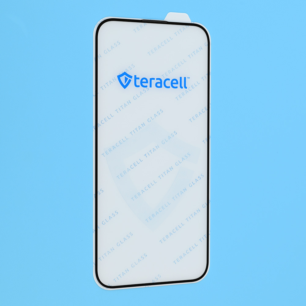 Zastitno staklo Tempered glass Teracell Titan 2.5D za iPhone 15 Pro Max 6.7 crni - Image 2