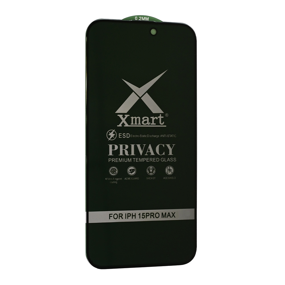 Zastitno staklo Tempered glass X mart 9D Privacy za iPhone 15 Pro Max 6.7 - Image 2