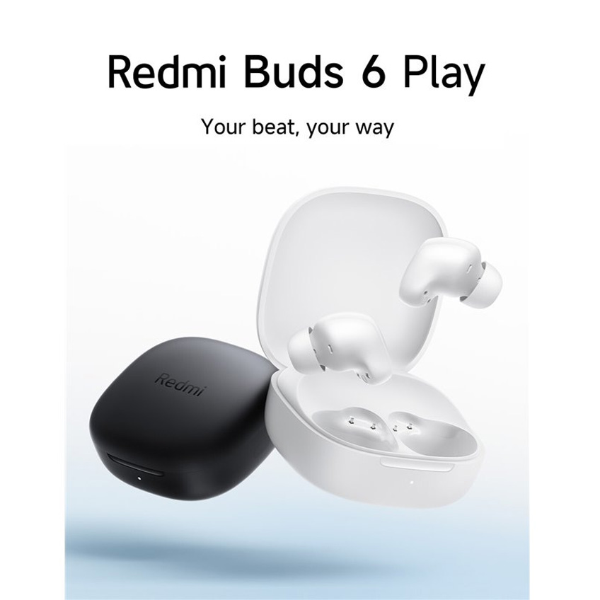 Bluetooth slusalice Xiaomi Redmi Buds 6 Play bele - Image 4