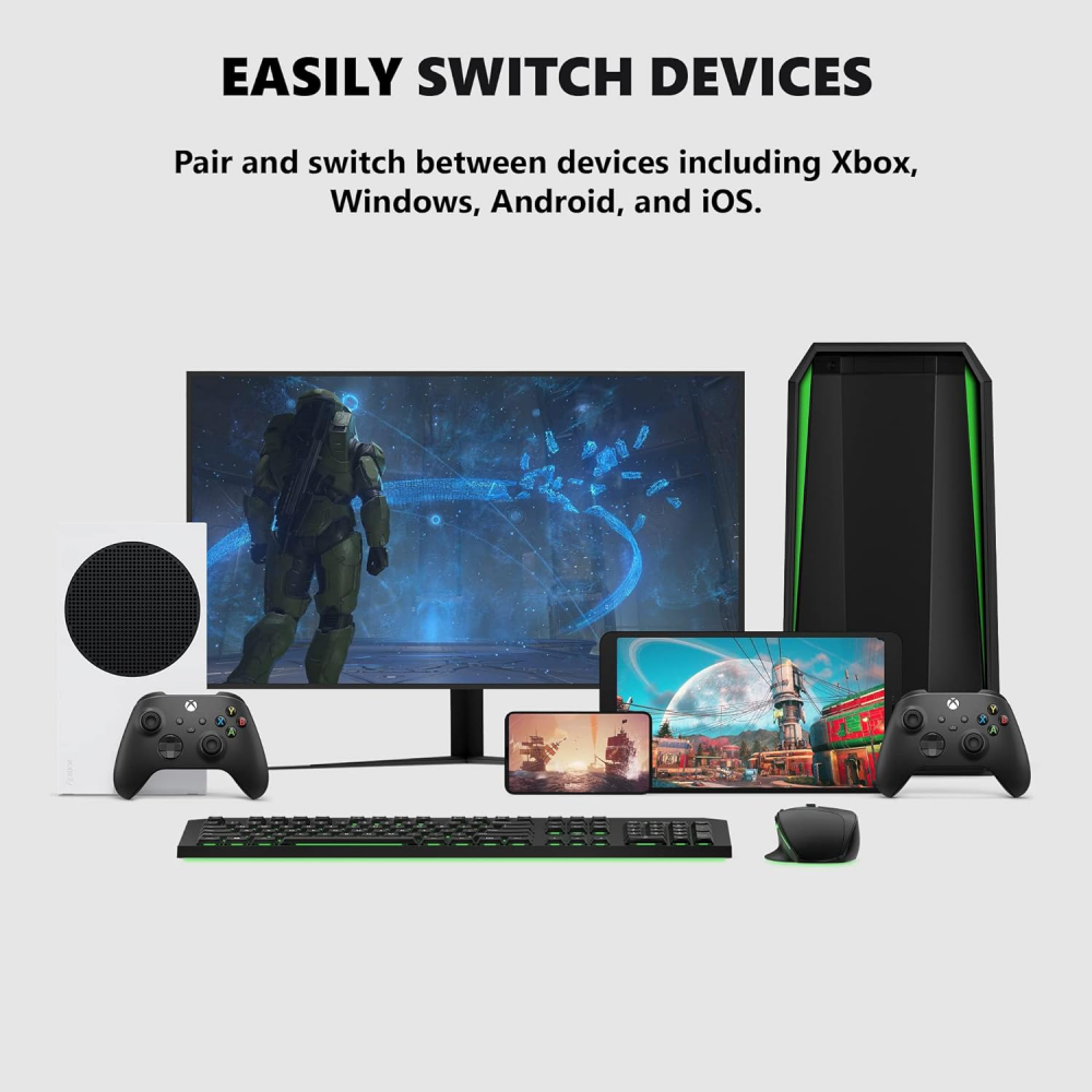 Joypad WIFI kontroler za XBOX One, XBOX X series, PC Windows, PS 3 beli - Image 9