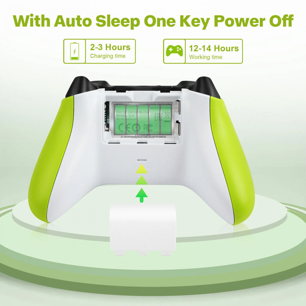 Joypad WIFI kontroler za XBOX One, XBOX X series, PC Windows, PS 3 beli - Image 15