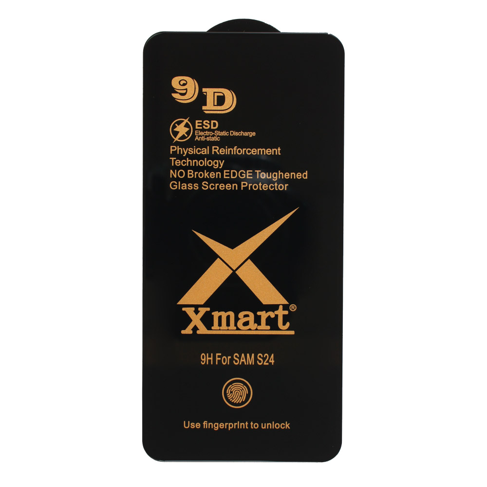 Zastitno staklo Tempered Glass X Mart 9D za Samsung S921B/S931B Galaxy S24/S25 (fingerprint unlock) - Image 2