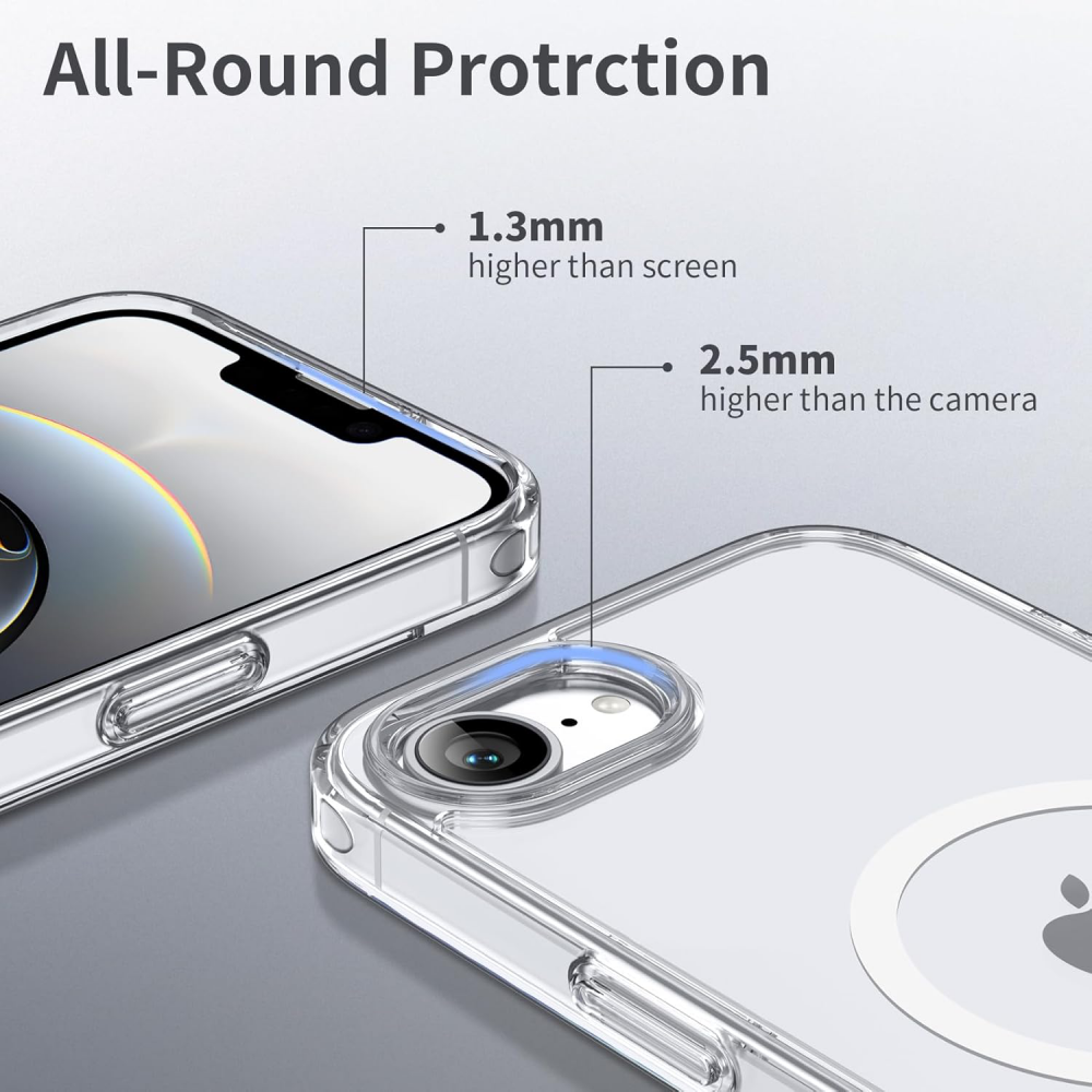 Maska/Futrola Magsafe za iPhone 16e 6.1 transparent - Image 3