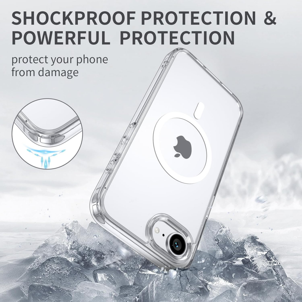 Maska/Futrola Magsafe za iPhone 16e/17e 6.1 transparent (IC) - Image 2