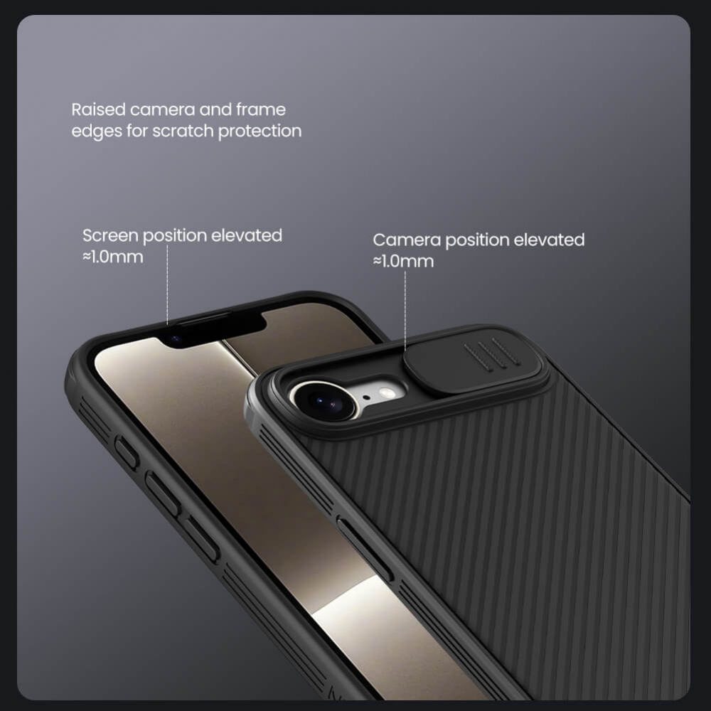 Maska/Futrola Nillkin CamShield Pro za iPhone 16e/17e 6.1 plava - Image 6