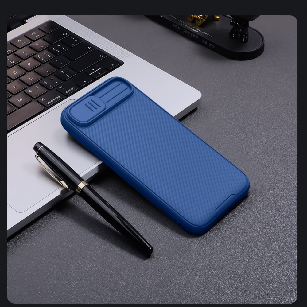 Maska/Futrola Nillkin CamShield Pro za iPhone 16e/17e 6.1 plava - Image 9