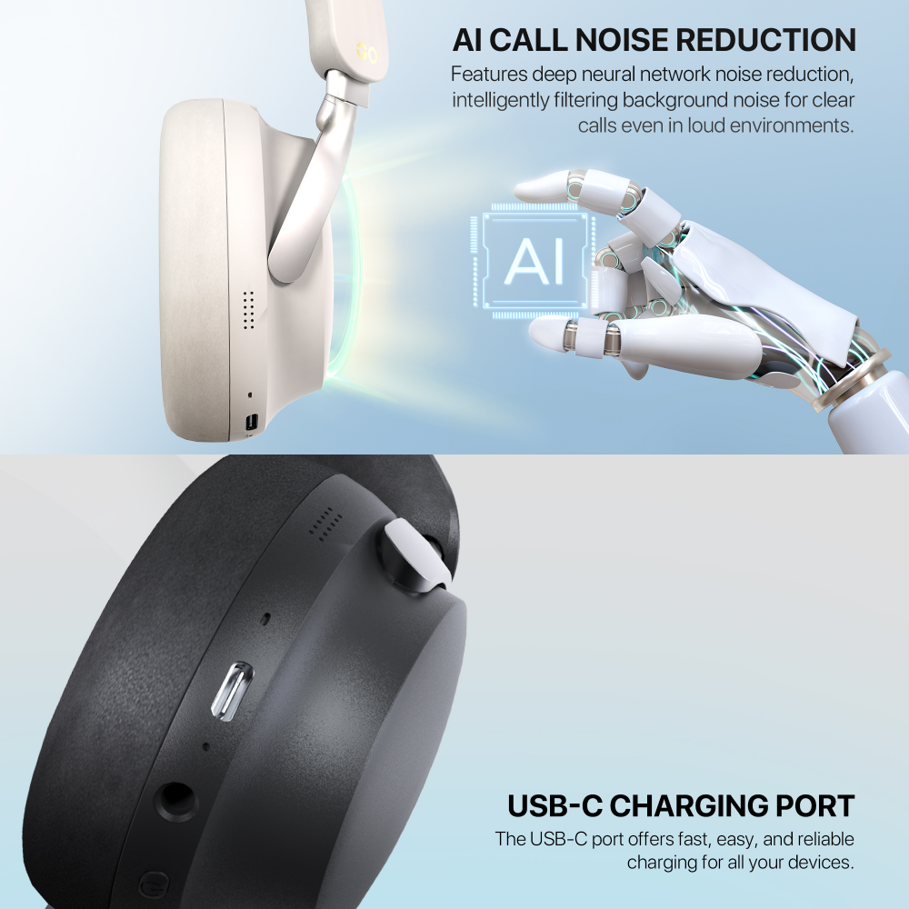 Bluetooth slusalice Fantech GO Flow WH07A sive - Image 8