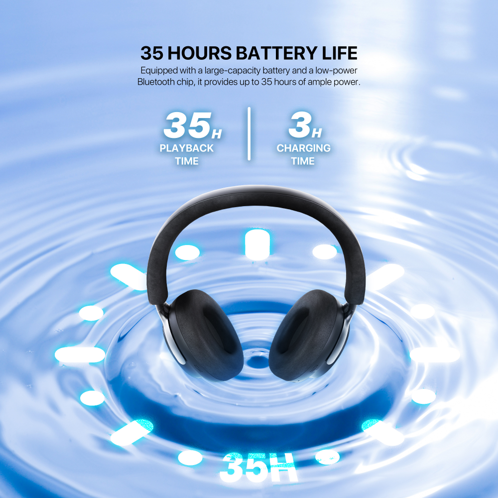 Bluetooth slusalice Fantech GO Flow WH07A sive - Image 9