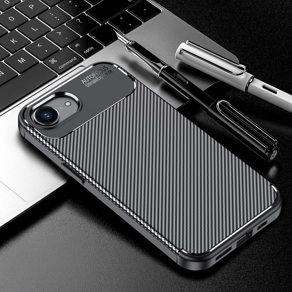 Maska/Futrola Defender Carbon za iPhone 16e/17e 6.1 crna - Image 2