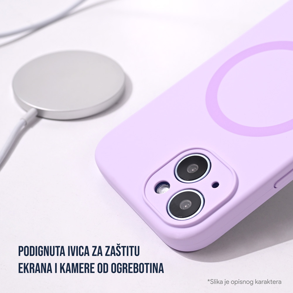 Maska/Futrola Magsafe Pure color za iPhone 16e/17e 6.1 mint - Image 4