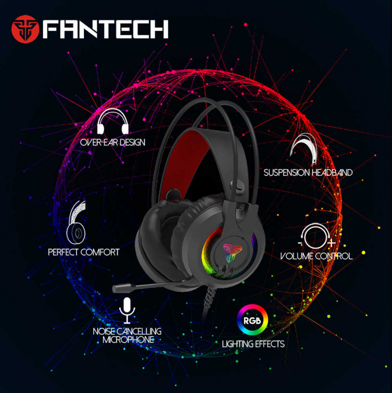 Slusalice Gaming Fantech HG20 Chief II crne - Image 9