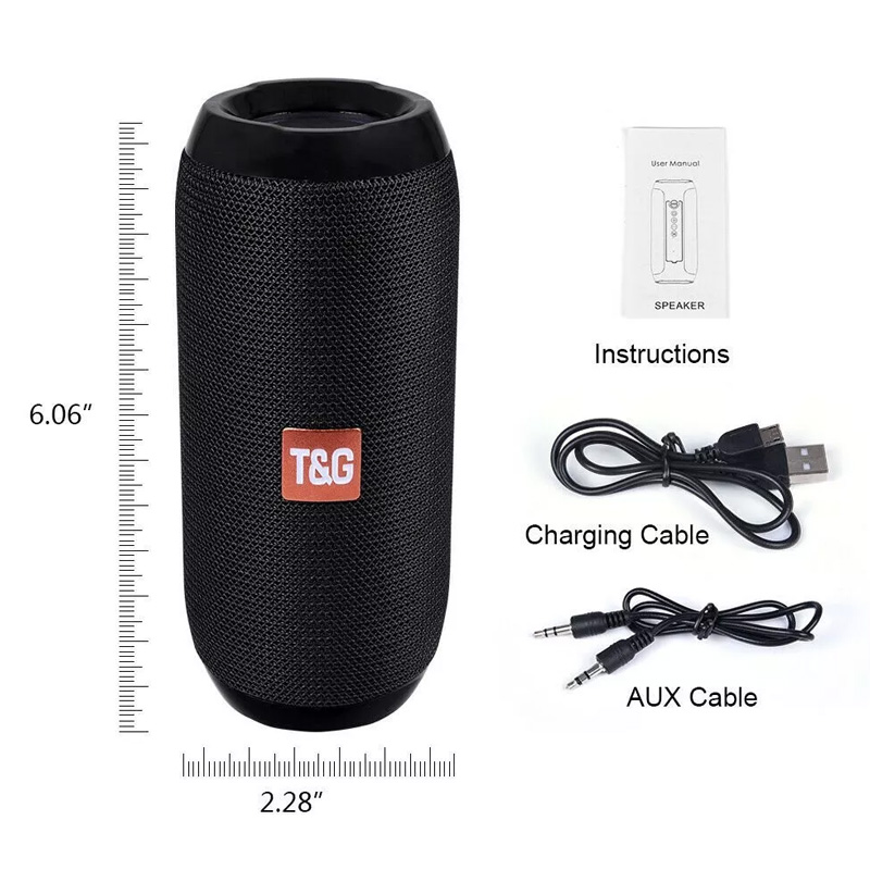Bluetooth zvucnik TG-117 army - Image 14