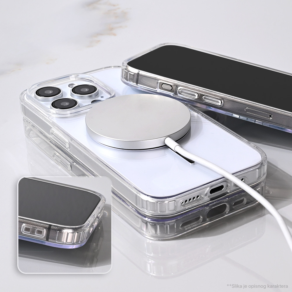 Maska/Futrola Magsafe Color Line za iPhone 17 Pro 6.3 roze - Image 3